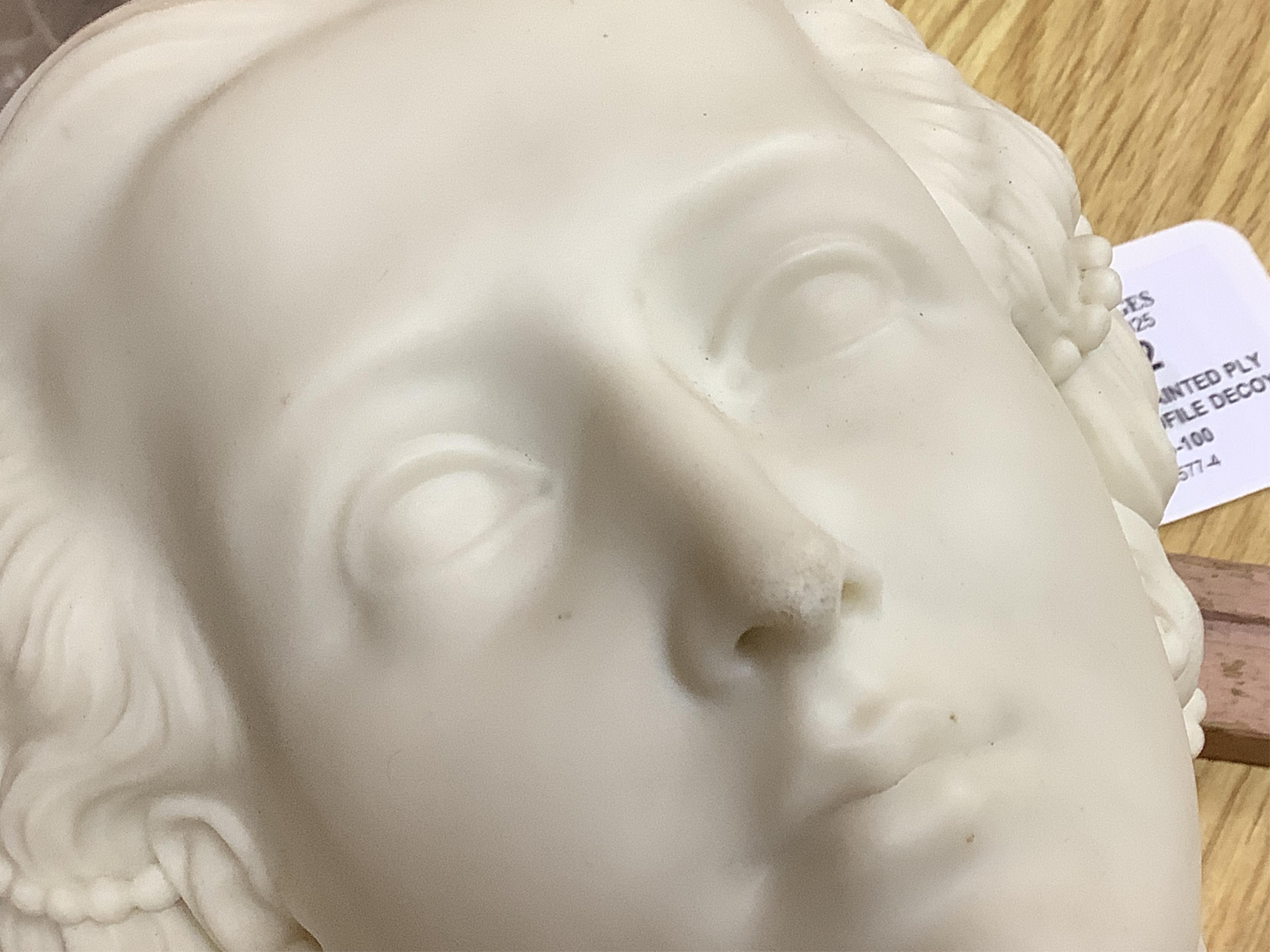 A Victorian Crystal Palace Art Union Copeland Parian bust of Princess Alexandra, 30cm high